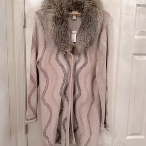 Never worn tags on Zigzag chic, Carolina cardigan sweater